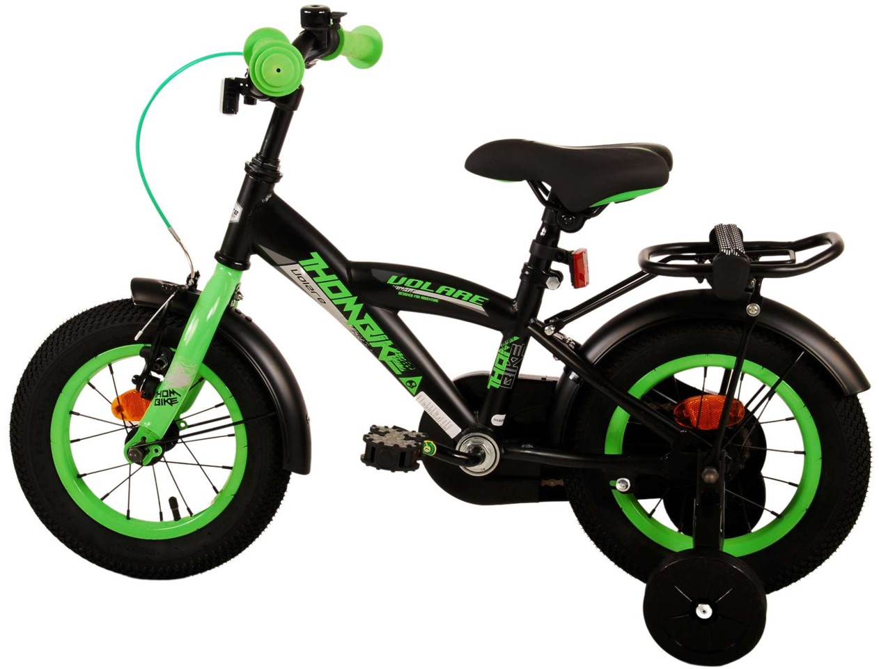Volare - Børnecykel 12'' - Thombike Grøn (21174)