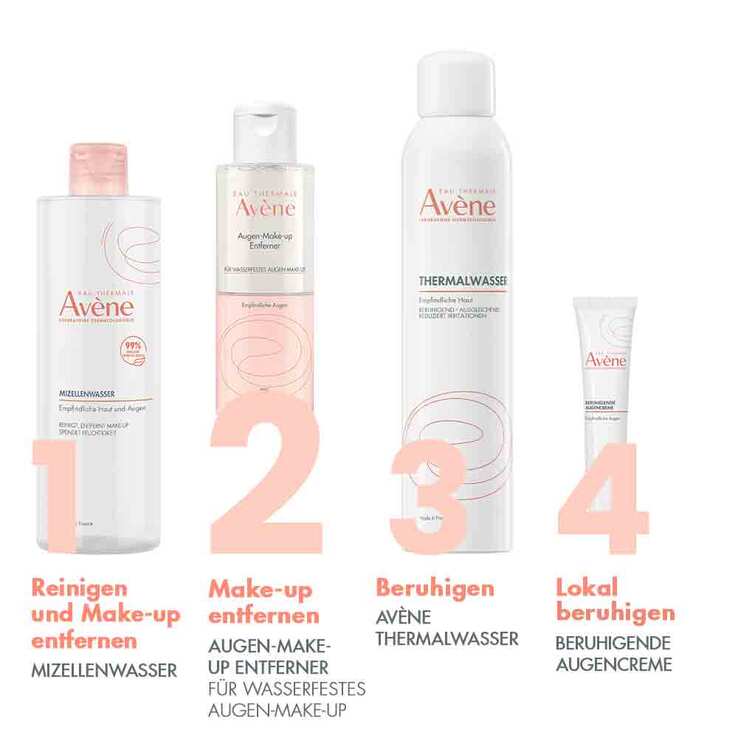 Avene Augen-Make-up Entferner wasserfest flüssig, 125 ml