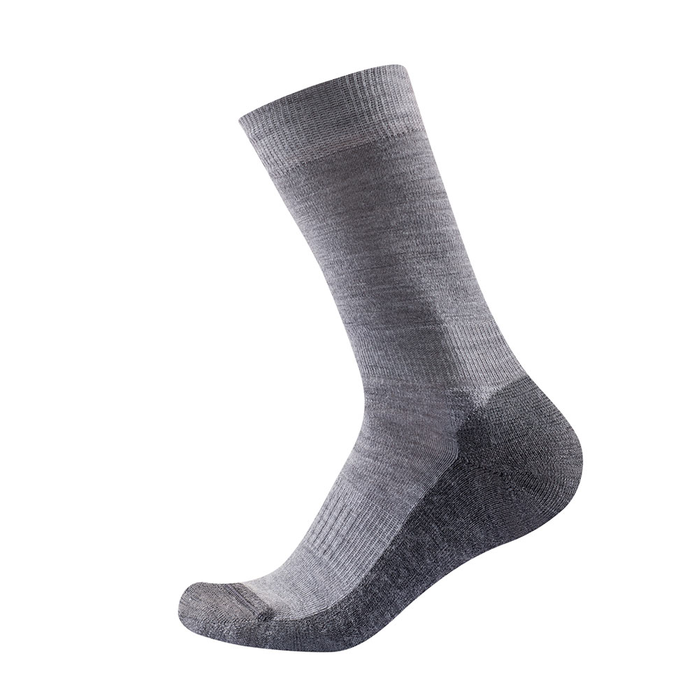 Devold Multi Merino vandresok (Grey Melange) - Spejder Sport
