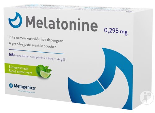 Metagenics Hormone Du Sommeil 0,295mg Goût Citron Vert Comprimés À Mâcher 168