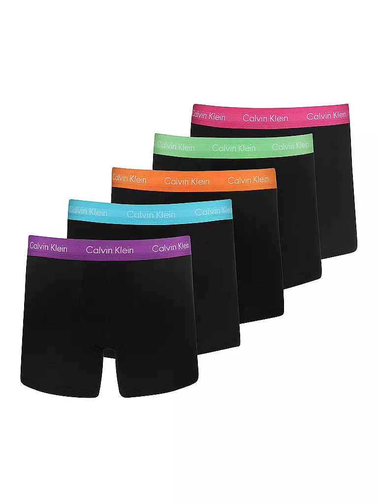 CALVIN KLEIN Pants 5er Pkg black schwarz