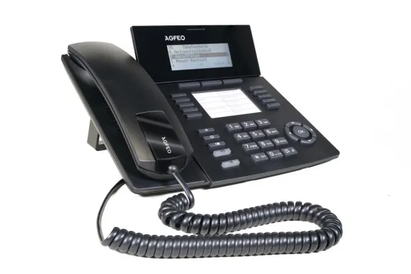 AGFEO ST 53, Smart telefon, Forbundet håndsæt, 5000 entries, Sort
