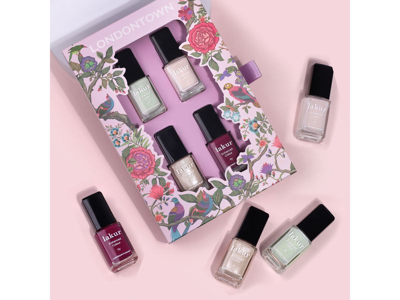 Londontown Nagellack Spring Fling Set 4 x 12 ml Veganer 20  Free Nagellack mit Vitamincocktail