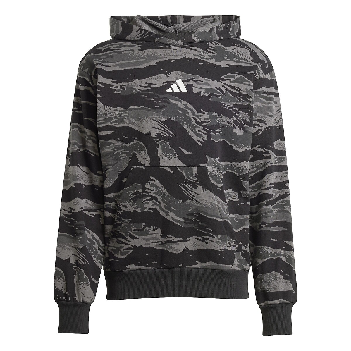 ADIDAS ROUPAS ESPORTIVAS<br>Moletom Essentiel Camuflado