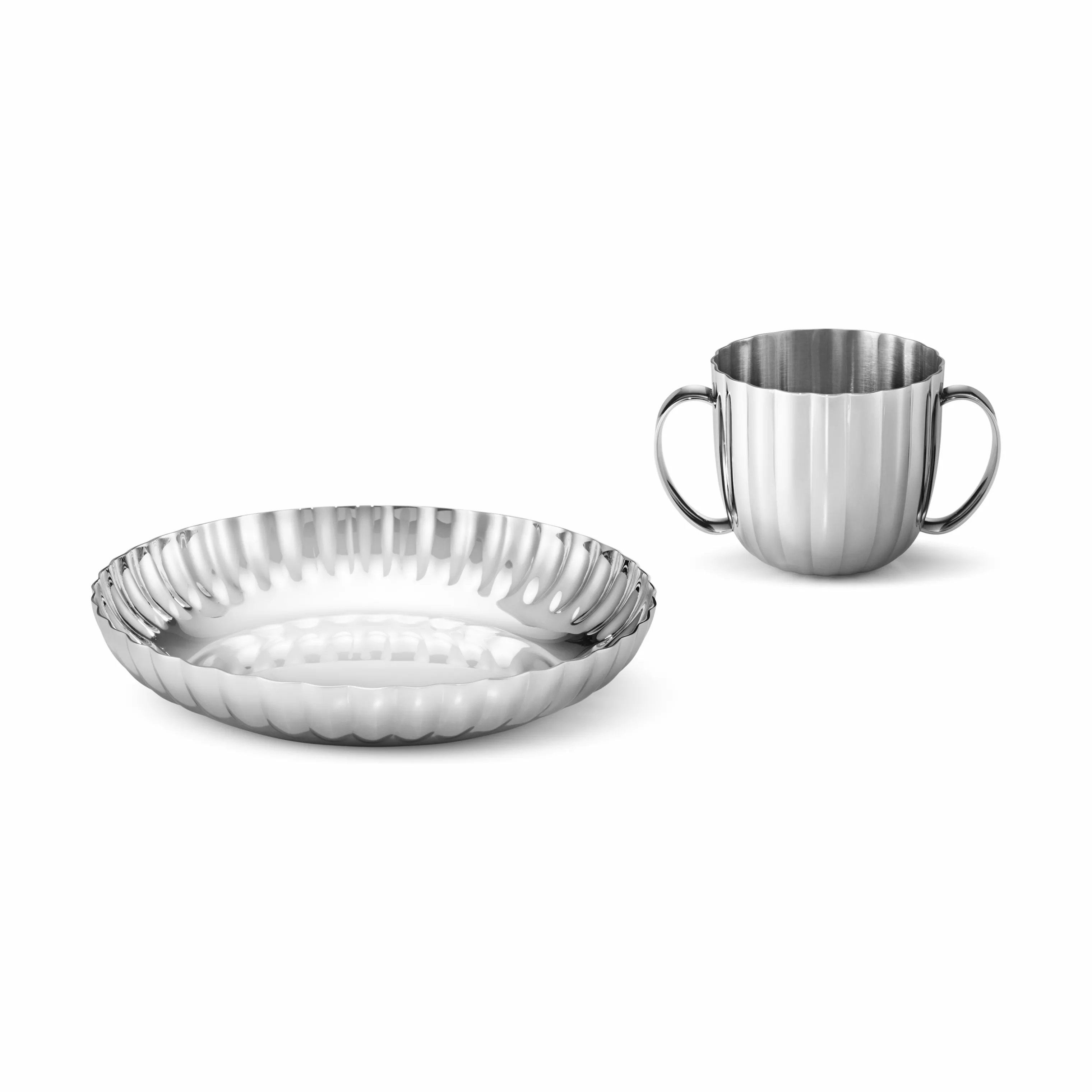 Georg Jensen Bernadotte Børnesæt - 2 dele