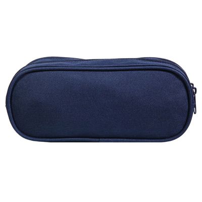 Trousse rectangulaire Cybel - 2 compartiments - bleu - Bagtrotter