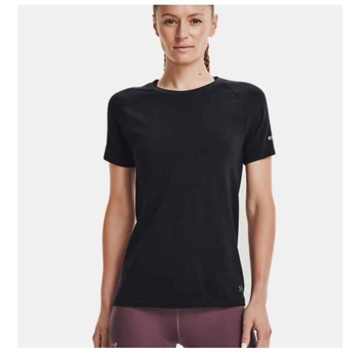 Under Armour Dame T-shirts Seamless Run Short Sleeve Sort