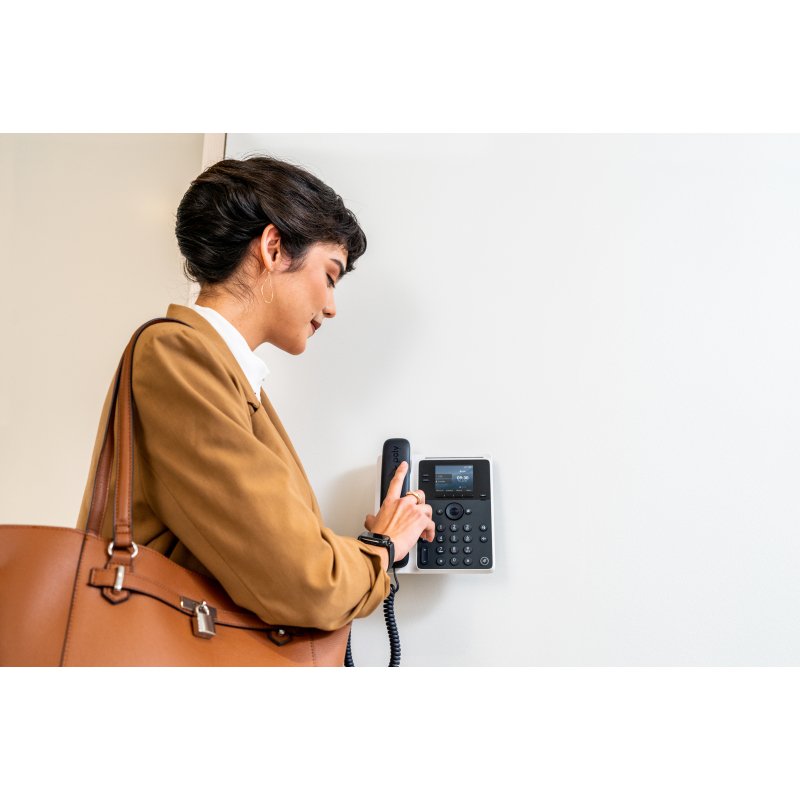 HP Poly Téléphone IP Poly Edge E100 compatible PoE