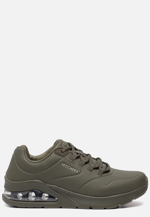 Skechers Uno 2 Sneakers groen Imitatieleer