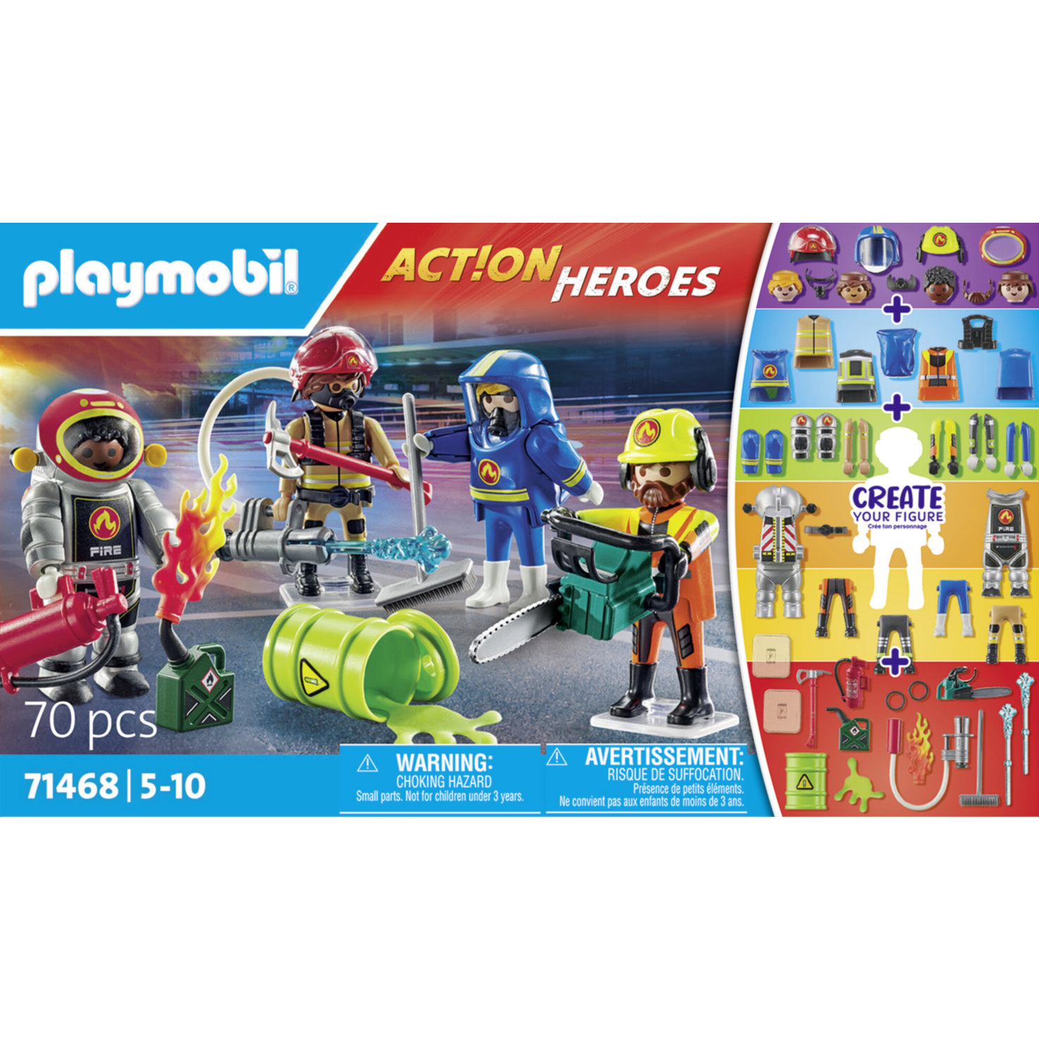 Playmobil My Figures Feuerwehr