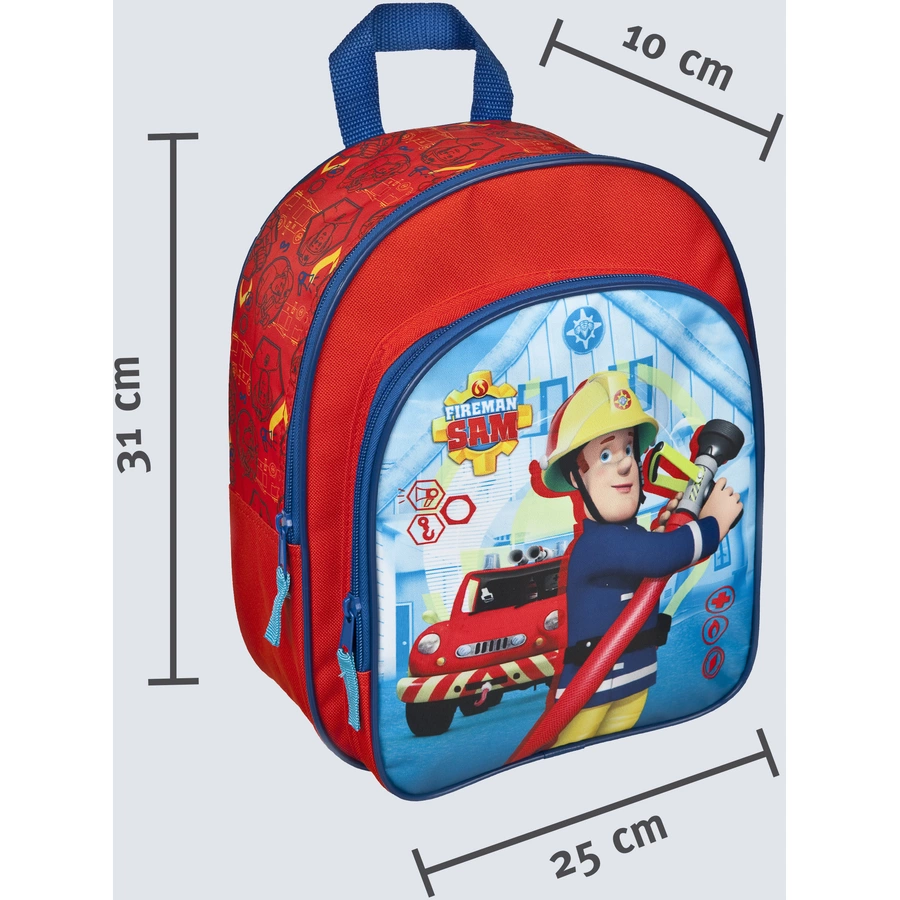Undercover Rucksack mit Vortasche Fireman Sam