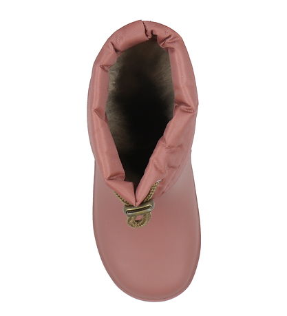 Mikk-Line Gummistiefel Gefüttert - Rose Brown