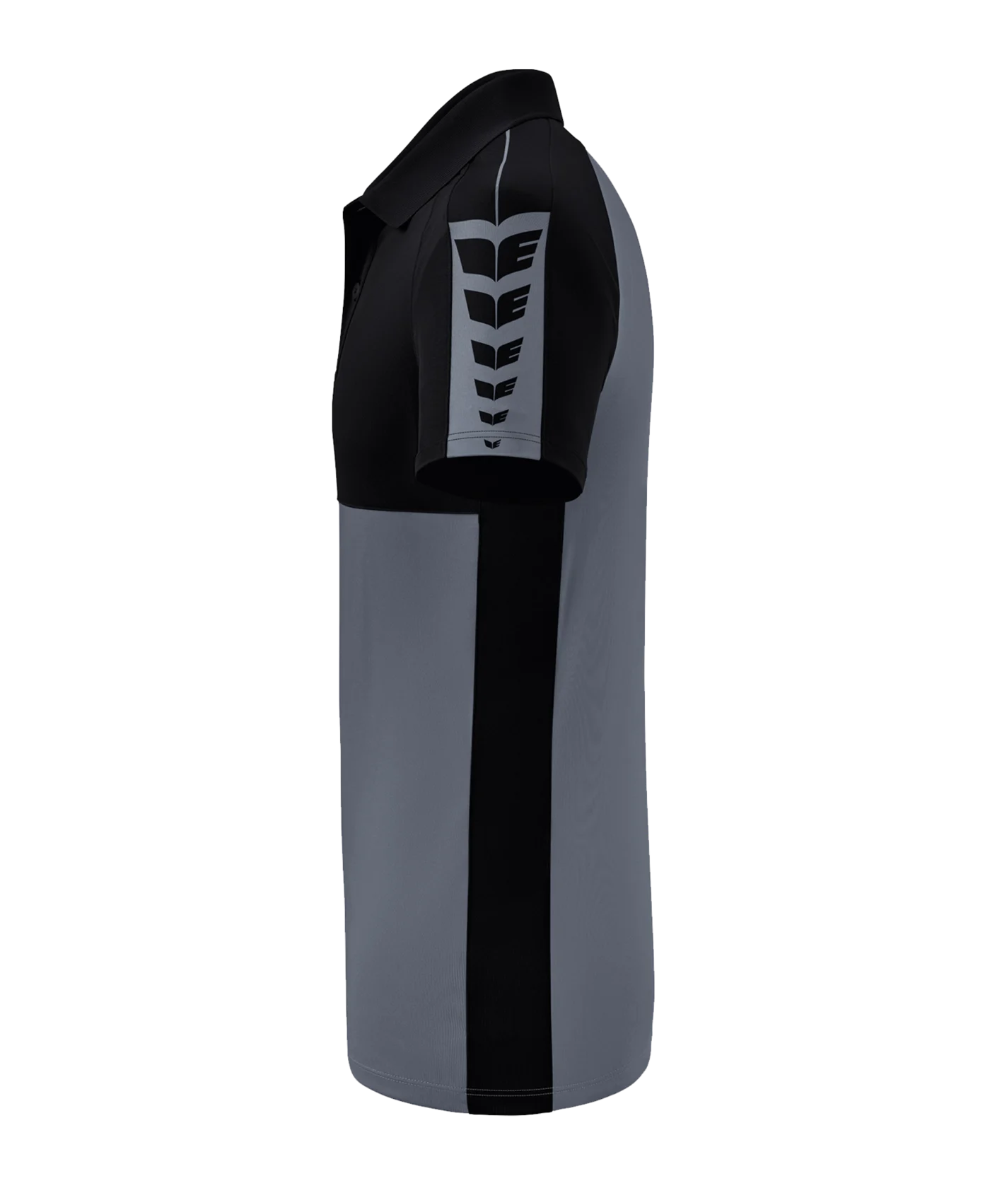 Erima Six Wings Poloshirt Grau Schwarz