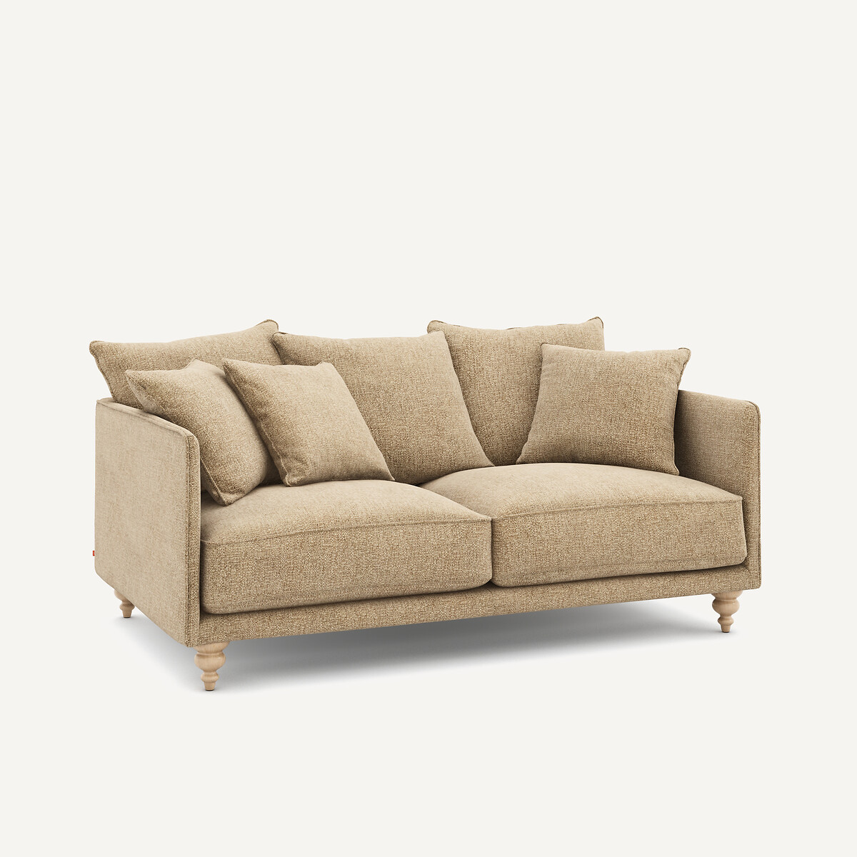 AM.PM<br>Sofá compacto feito de algodão resistente, Lazare