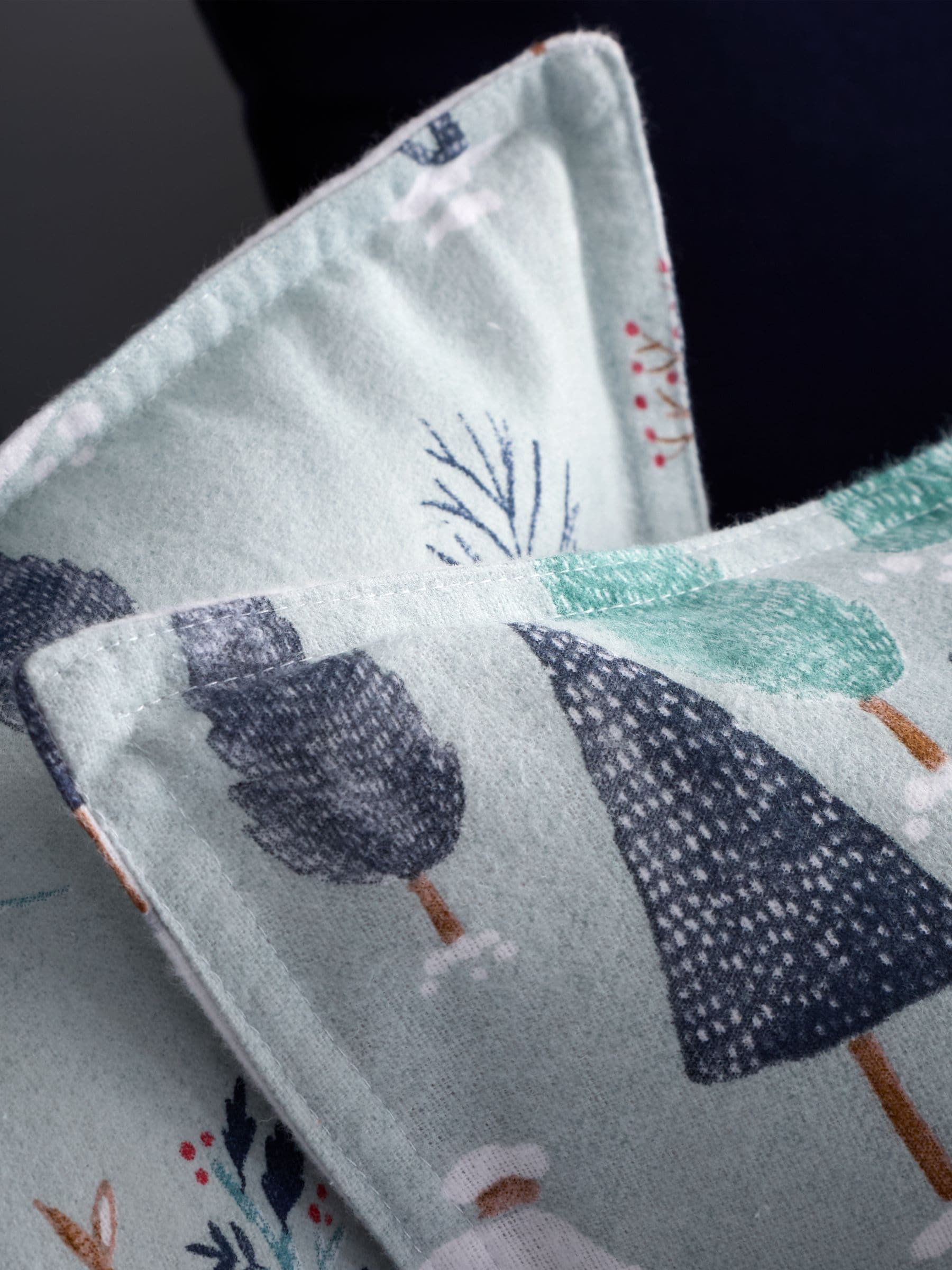 Bianca Supersoft 100% geborsteld katoenen dekbedovertrekset met winters tafereel