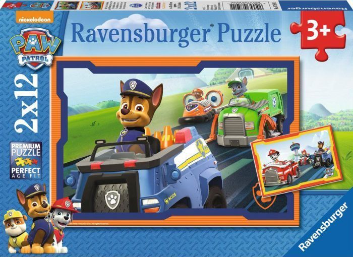 Ravensburger Kinderpuzzle - 07591 Paw Patrol im Einsatz - Puzzle für Kinder ab 3