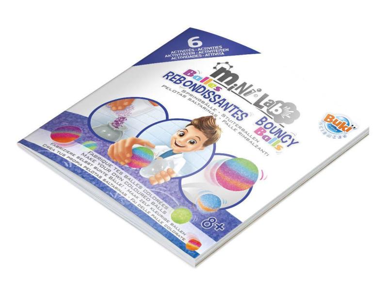 Buki Experimentierkasten Mini Lab Springbälle Ball-Bastelset
