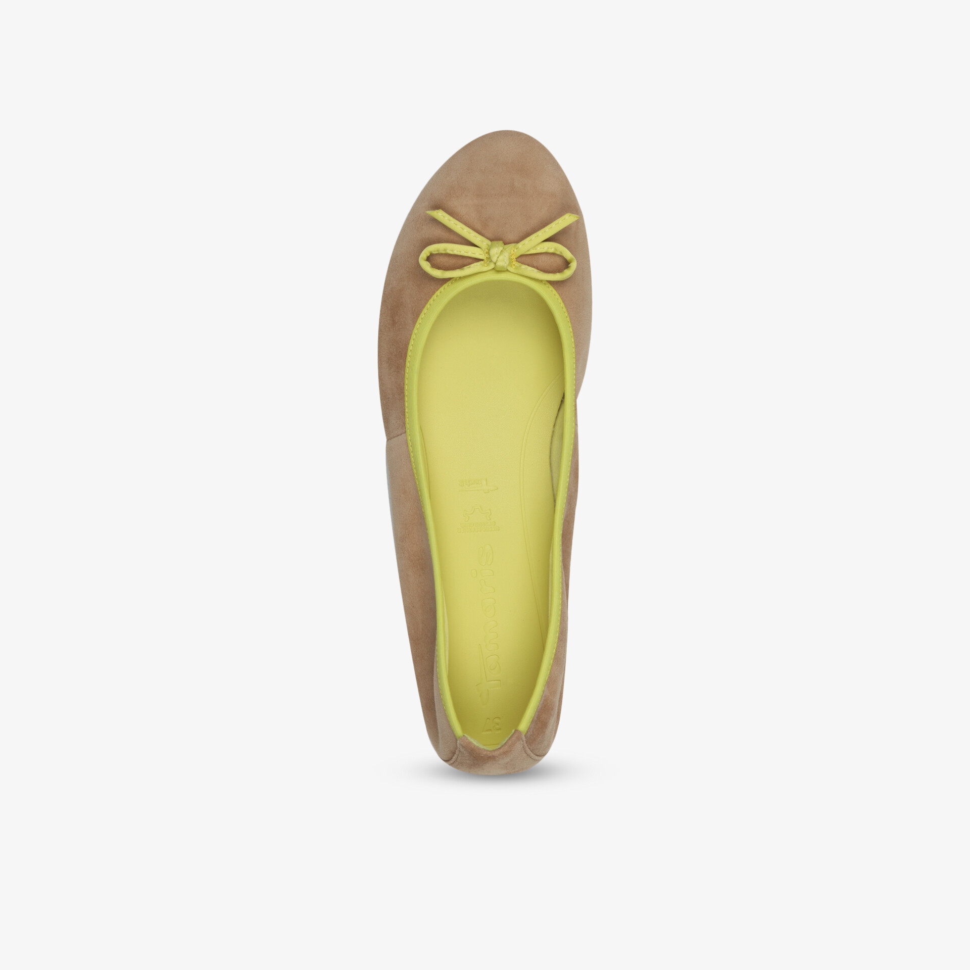 Tamaris Damen Slipper beige