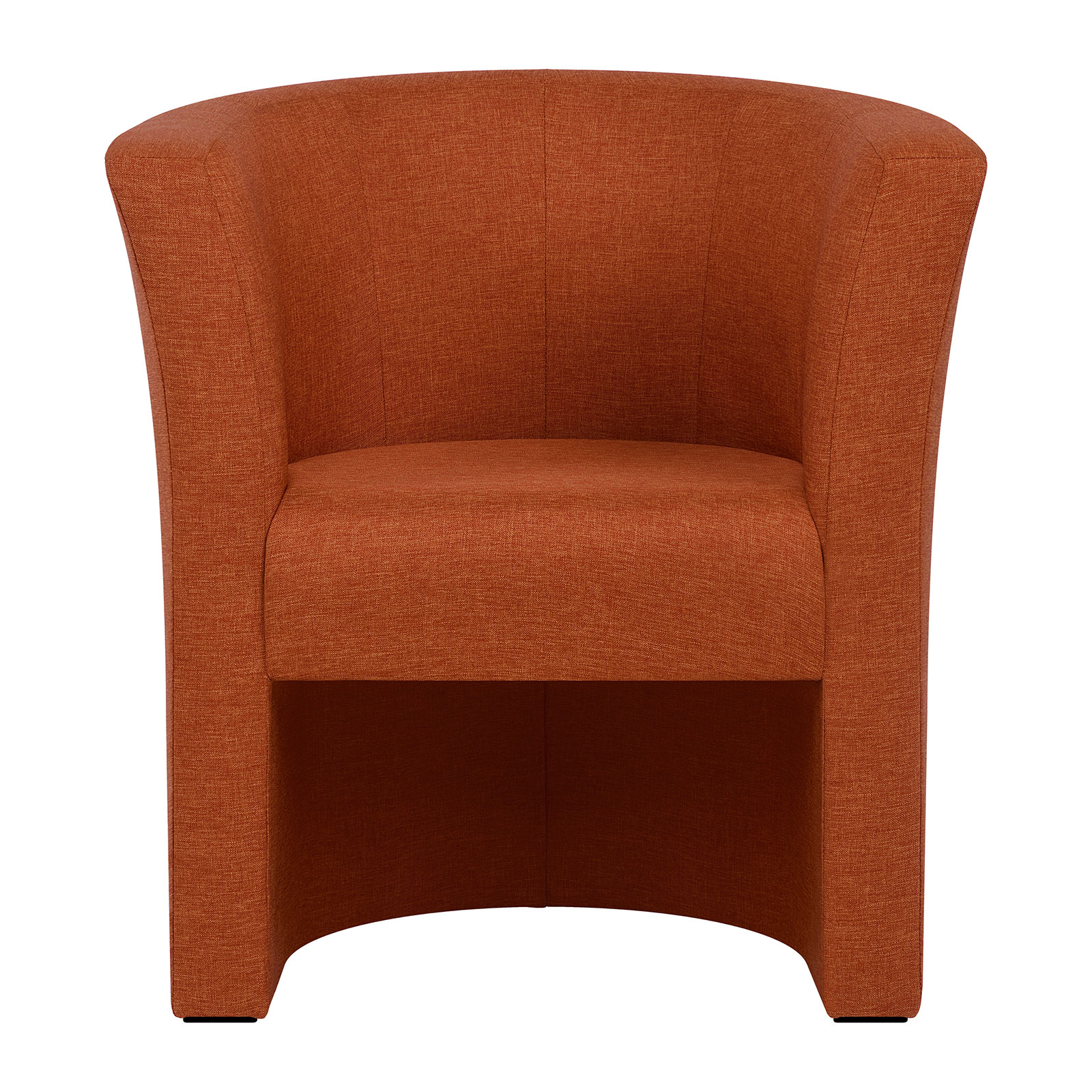 Cocktailsessel - orange - 76 cm hoch