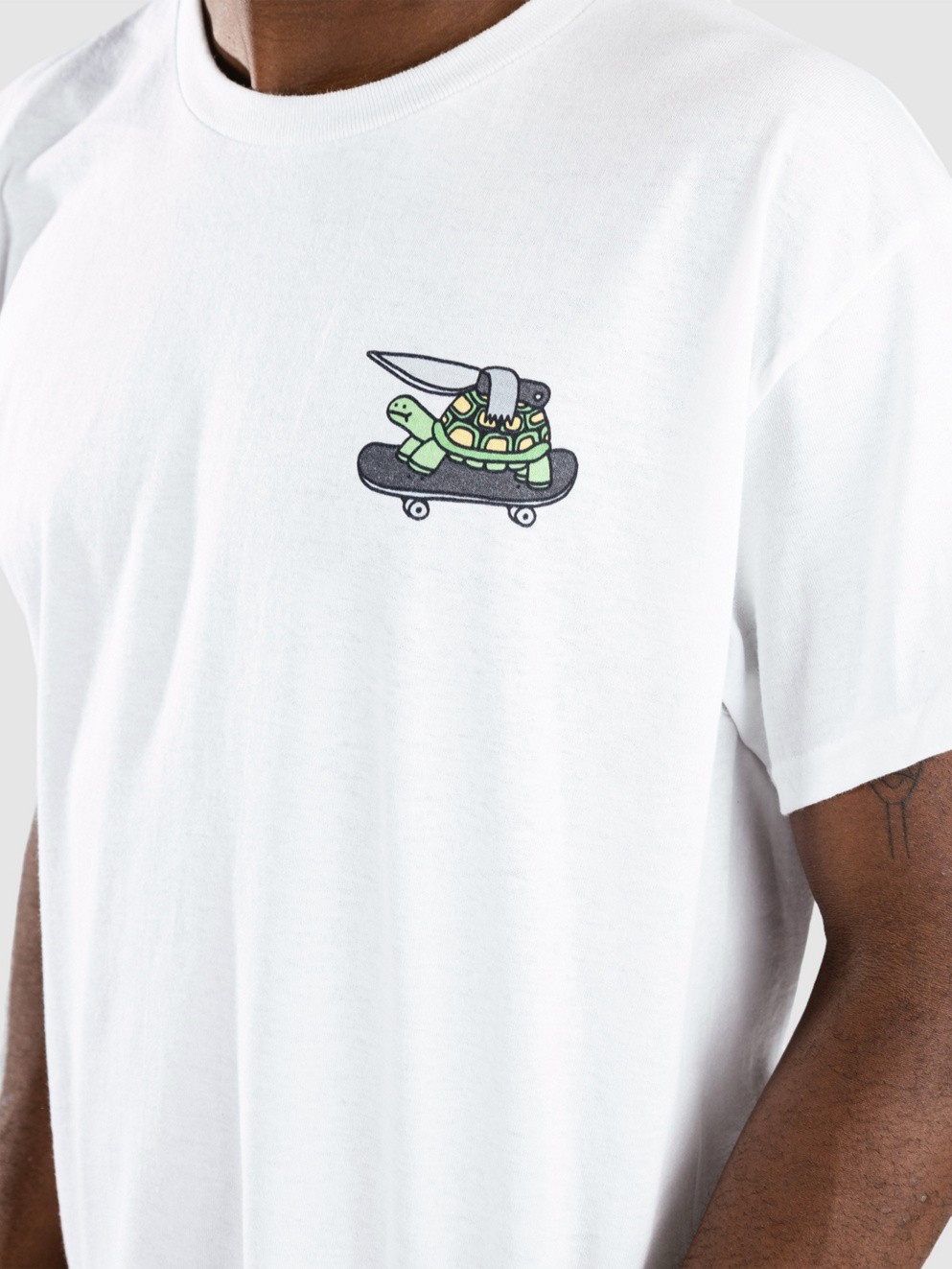 A.LAB Nothing Can Stop Me T-Shirt white