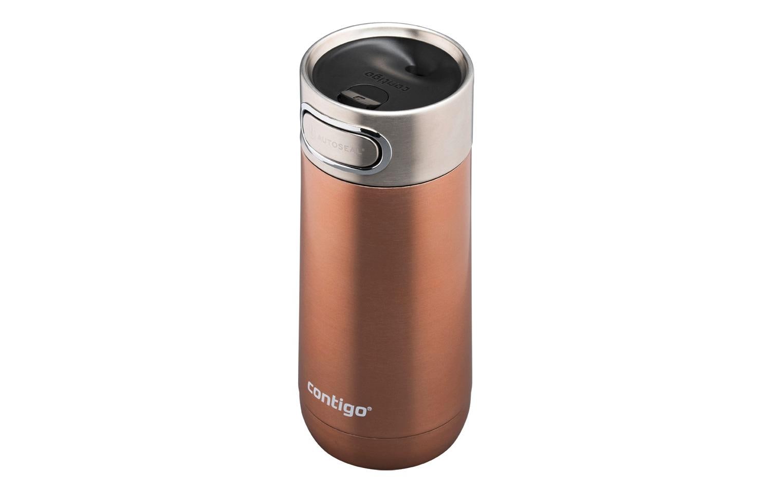 Thermobecher Luxe Autoseal 360 ml, BraunMug aus Edelstahl