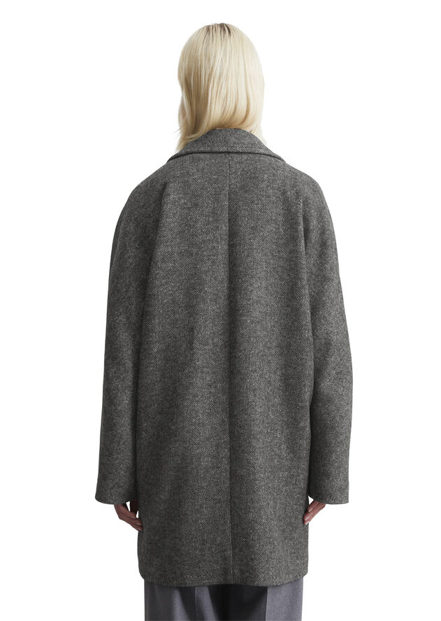 Marc O’Polo Herringbone Wool caban jacket Multi / black
