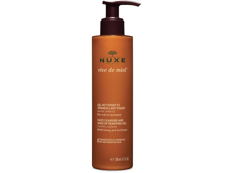 Nuxe Reve De Miel Face Cleansing & Makeup Removing Gel - Dame - 200 ml