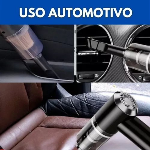 Aspirador Port&aacute;til Automotivo Casa Recarreg&aacute;vel Premium