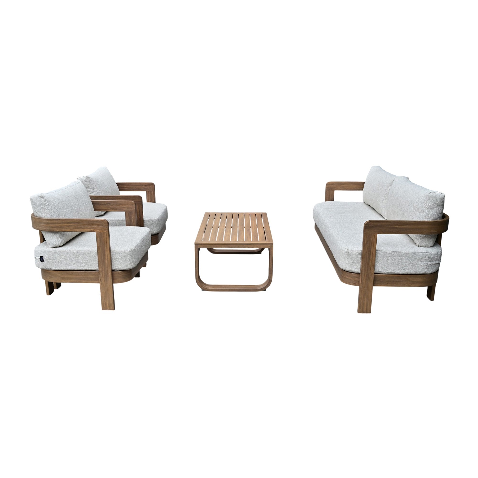 SenS-Line Santiago Loungeset- Aluminium