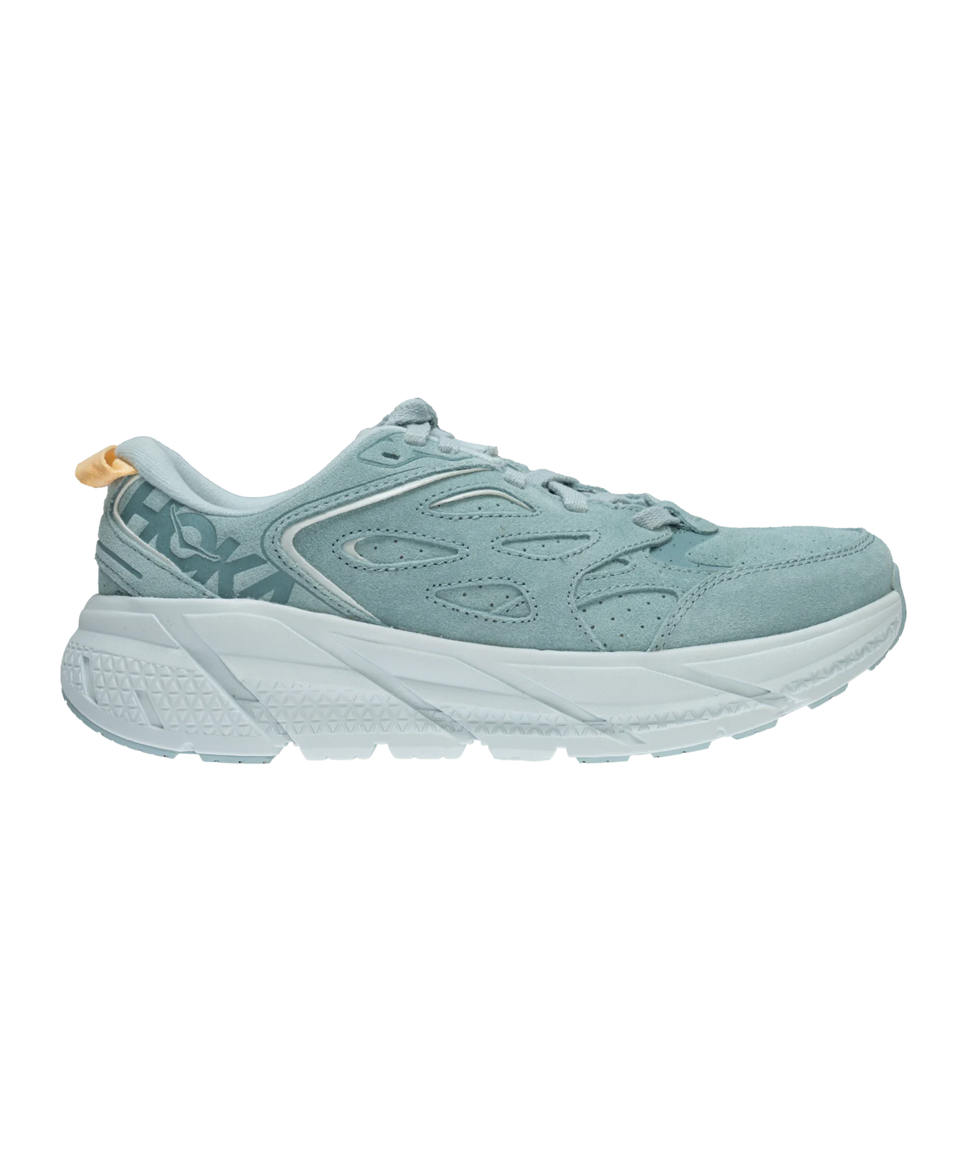 HOKA Clifton L Suede Blau