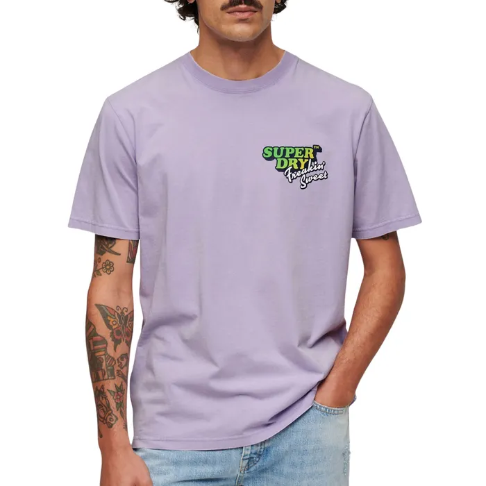 Superdry Neon Travel Chest Loose Shirt Heren