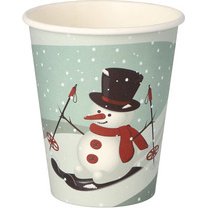 Gobelet en carton 'Snowman' 20 cl