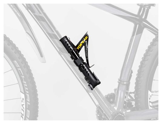 Pompe à Main Topeak Mountain DA G (Max 60 psi / 4 bar) Noir