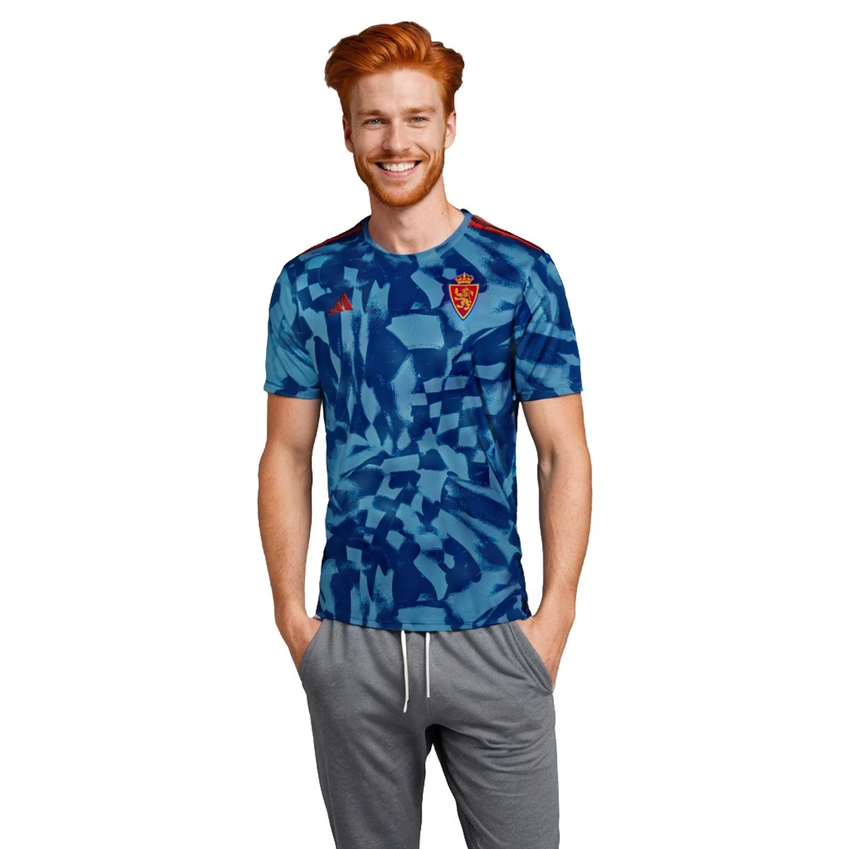 T-Shirt adidas Real Zaragoza Prematch 2024-2025