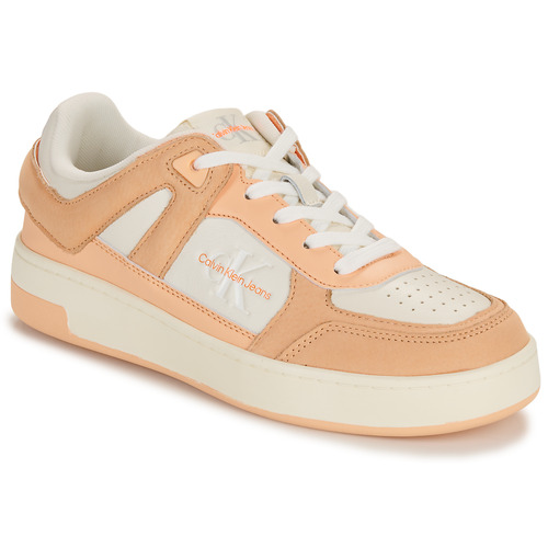 Calvin Klein Jeans - BASKET CUPSOLE LOW MIX - Blanc / Rose