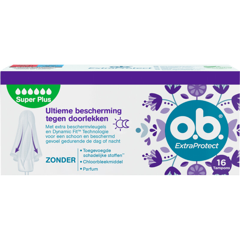o.b. Tampons extra protect super plus