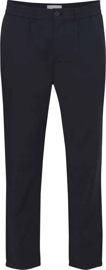Casual Friday CFMARC performance pants with pleat Dark navy