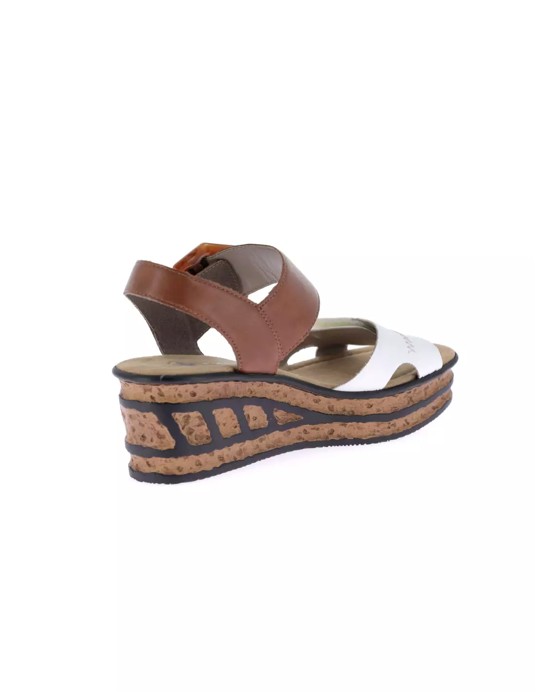 RIEKER 68176-80 - Sandales & nu-pieds weisssherry