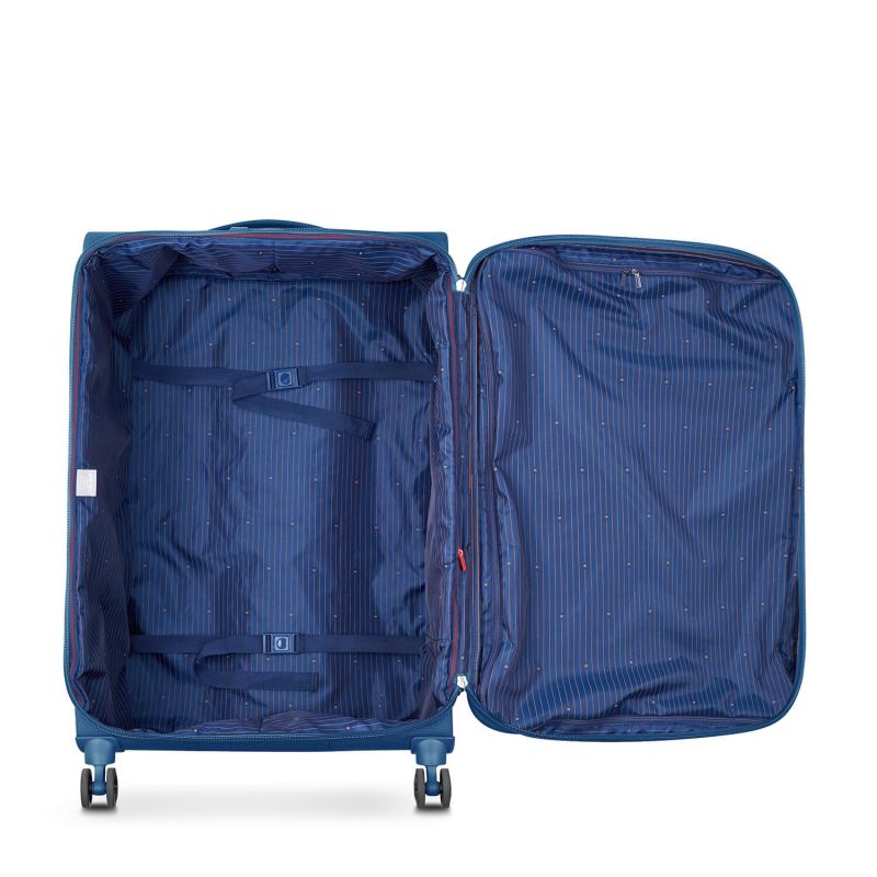 Valise souple Montmartre Air 2.0 Extensible en rPET 68 cm Bleu