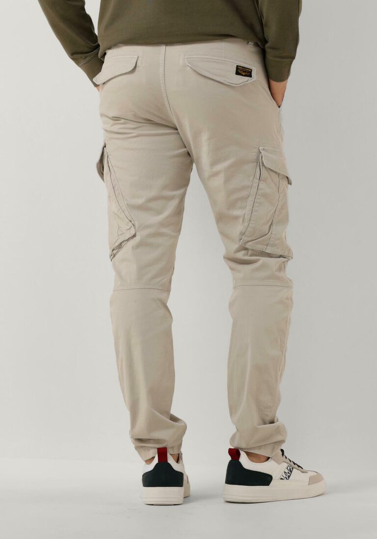 PME LEGEND lichtgrijze pme legend cargobroeken nordrop cargo stretch twill