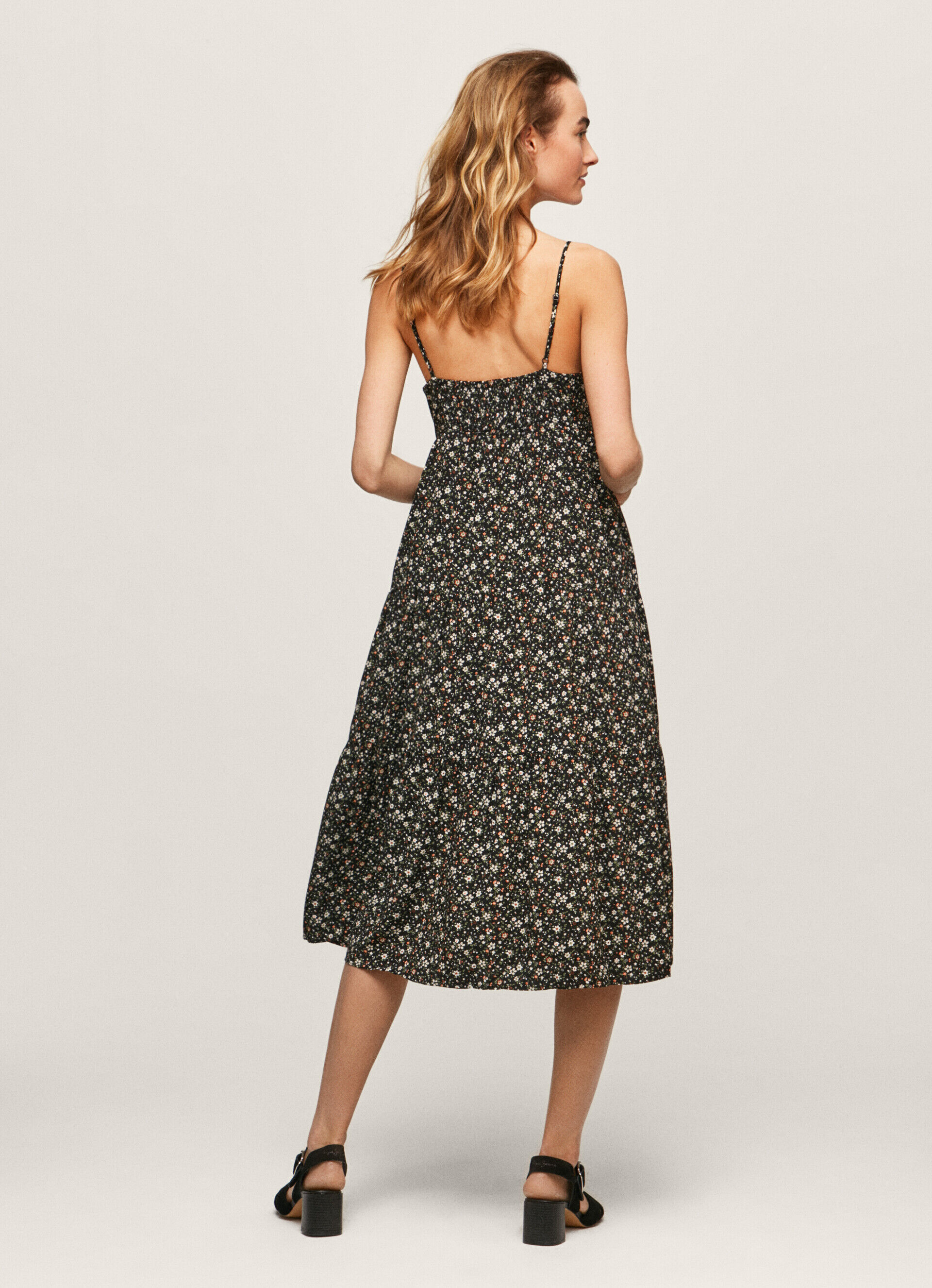 VESTIDO PEY FLOWY COM FLORES - multicolorido