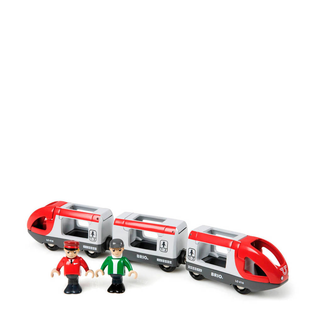 houten Rode passagierstrein - 33505