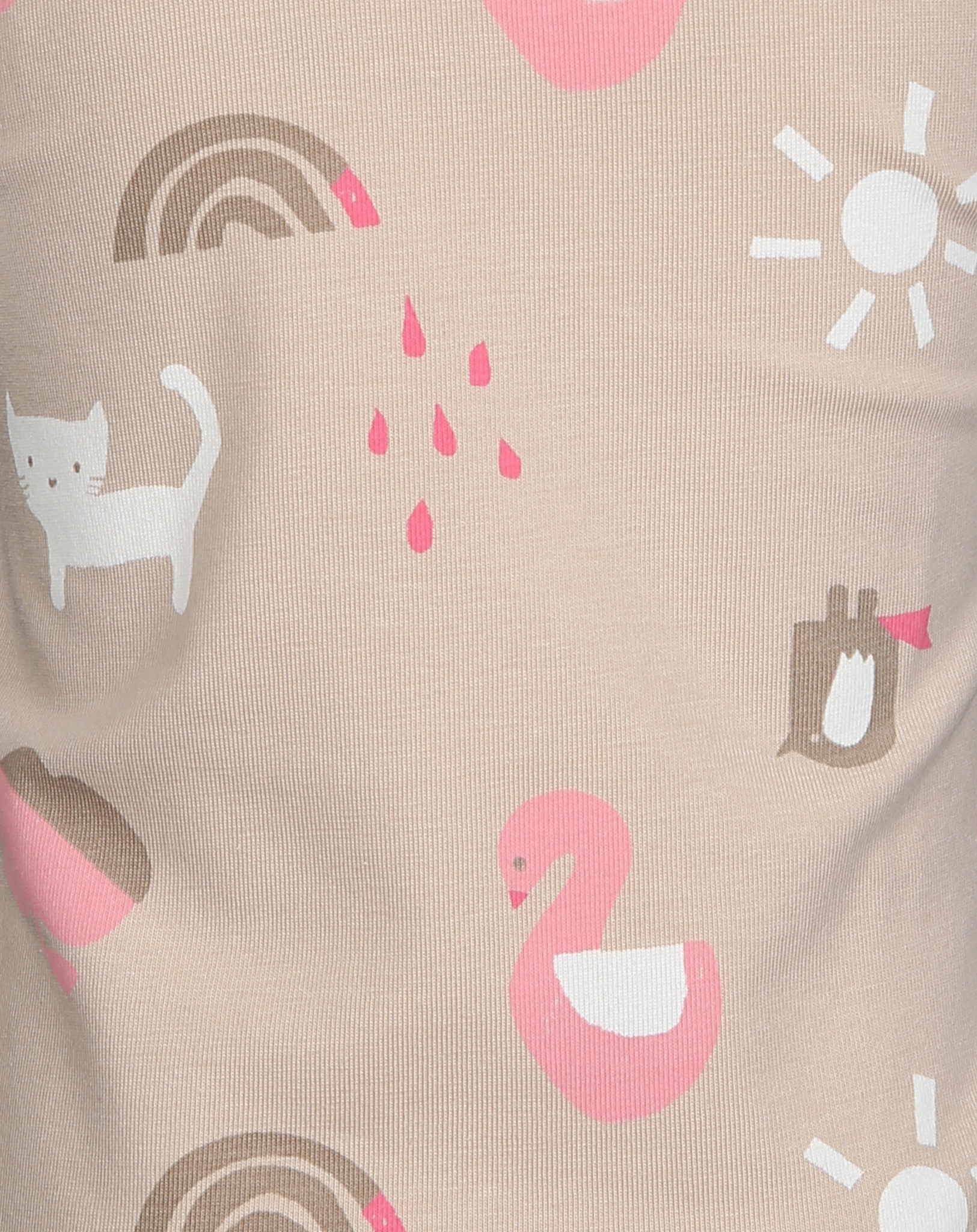 T-Shirt RAINBOW DAYS in nut