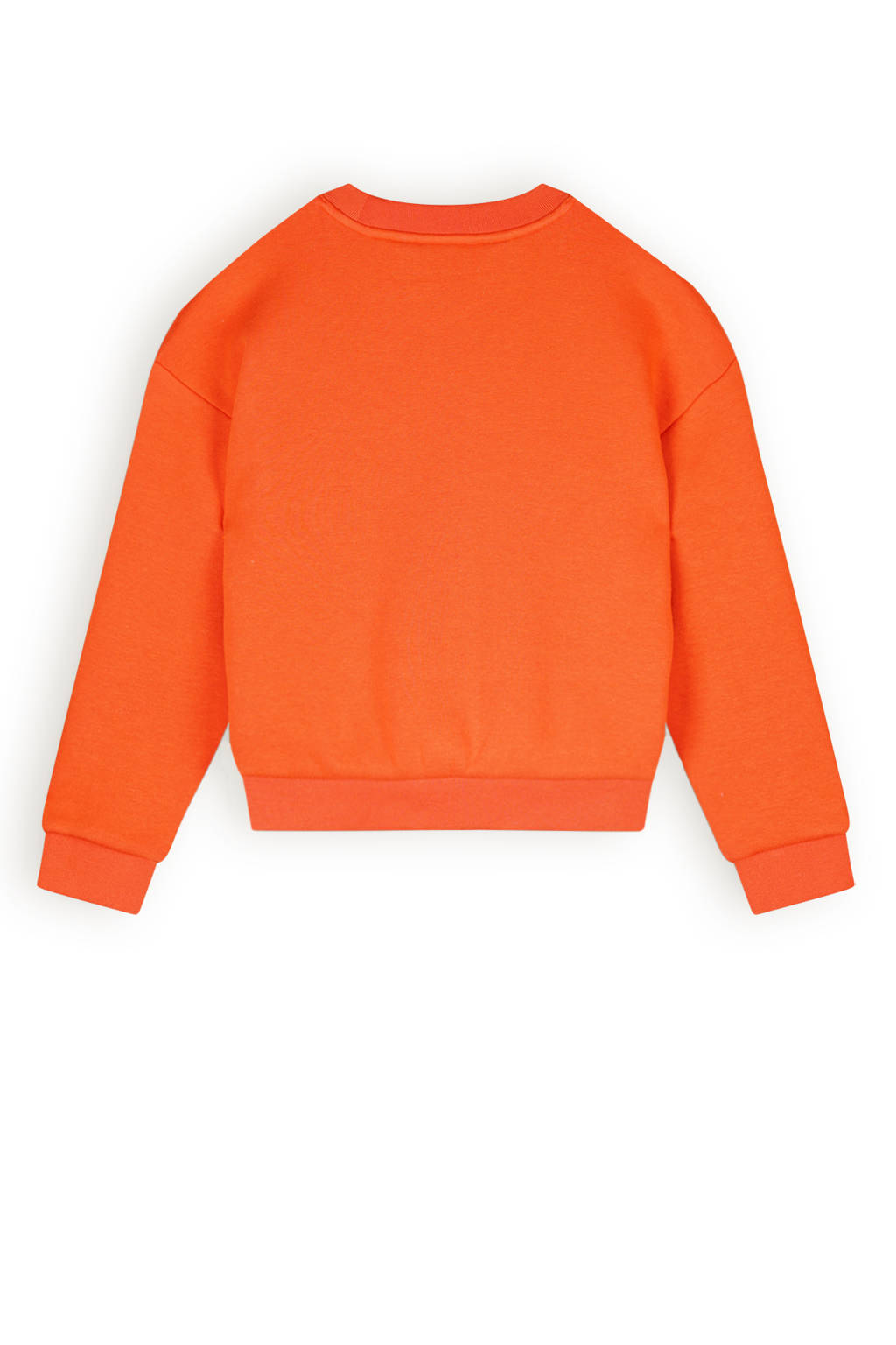 NONO sweater Konono met tekst felrood