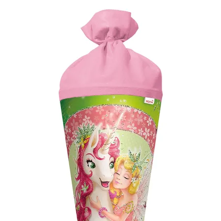 Roth Schultüte Einhornglück mit Glitzer, 70 cm, rund