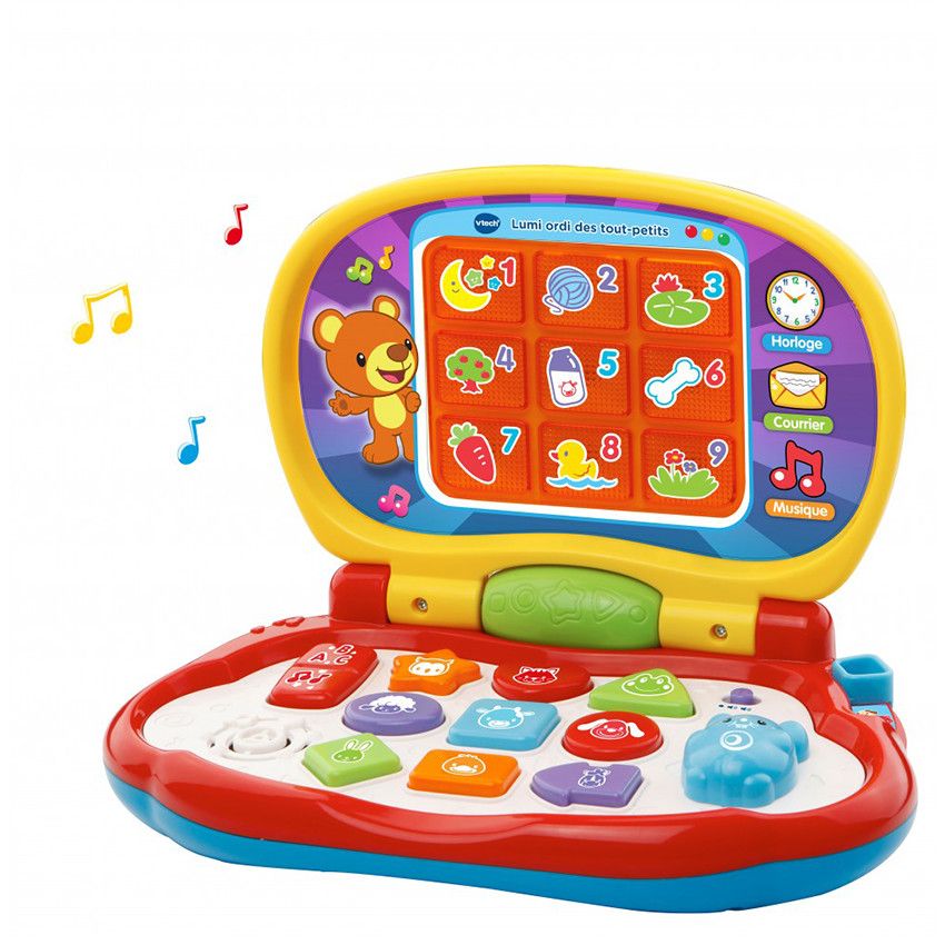 Jouet de 2ème age - Lumi Ordinateur des Tout-petits - Doré