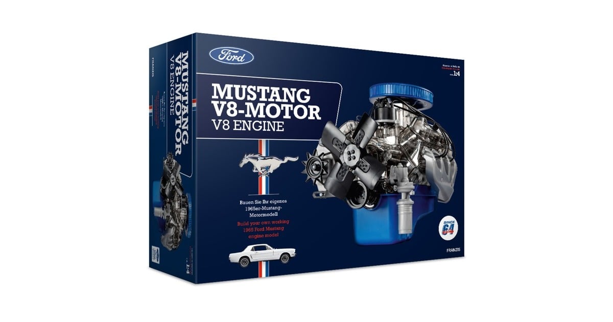 FranzisFord Mustang V8-motor Modelbouw  (Schaal 1:4)
