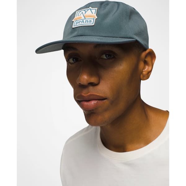 Casquette PRANA GAZIN PATCH HAT GREY BLUE SPECTRUM