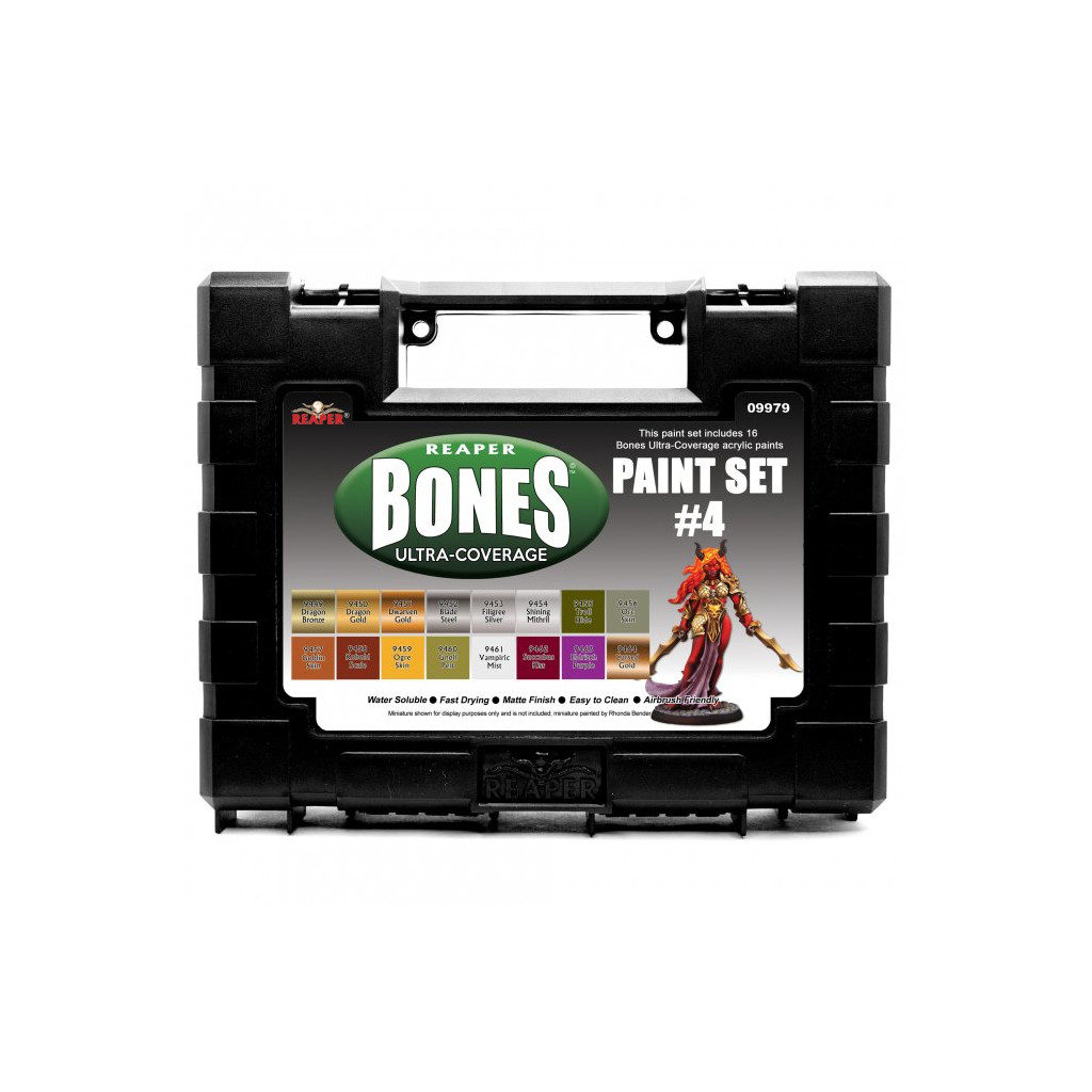 Reaper Master Series Paints: Ultra-Coverage Paints: Set n°4