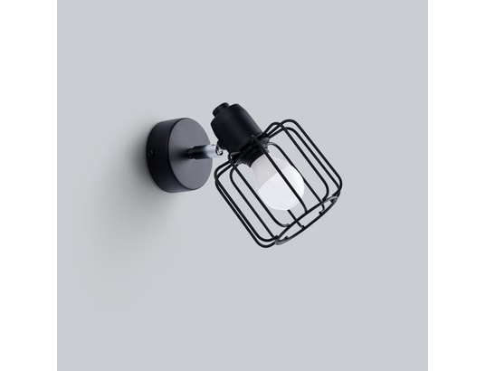 SOLLUX LIGHTING - Applique beluci 1 noir